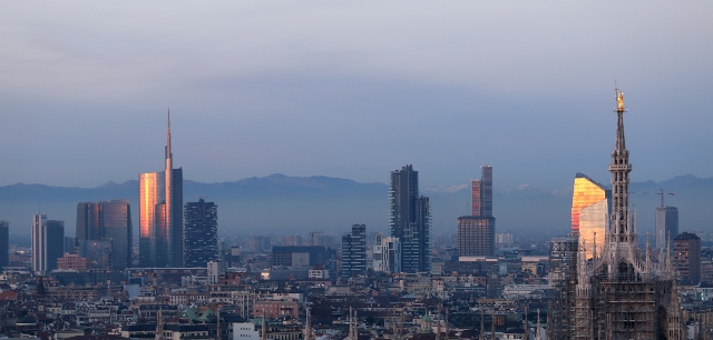 Milan skyline